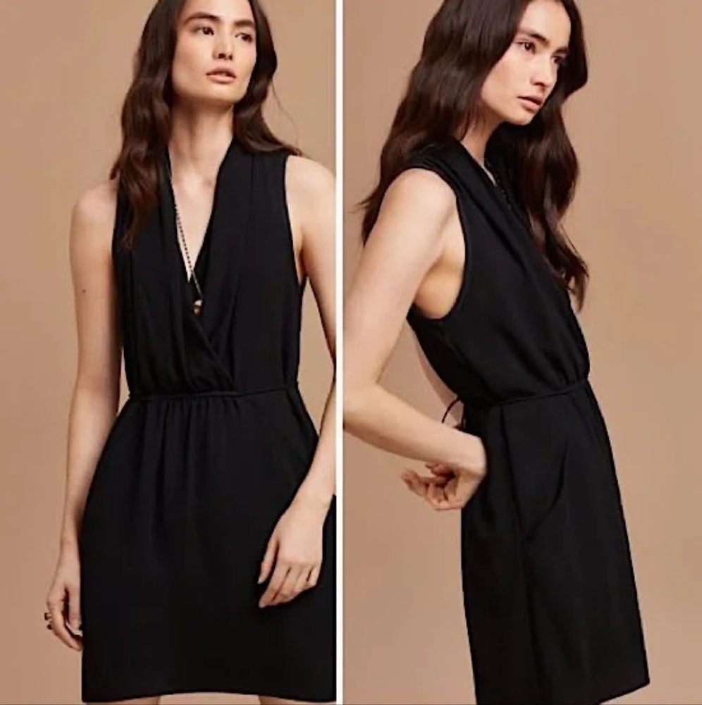 wilfred - Sabine Flowy Sleeveless Dress - Fabric Made in Japan